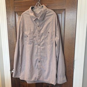 Everyday Washed Mauve Button-Down Shirt